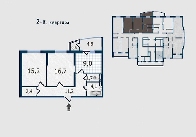 Продається 2-х кімнатна квартира в ЖК Старокиївський Киев - изображение 1