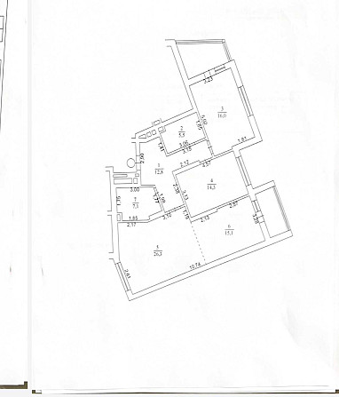 ЖК Теремки.3-4х ком.квартира 107м.Без ремонту.До метро 10хв пішки.БЕЗ% Київ - зображення 2