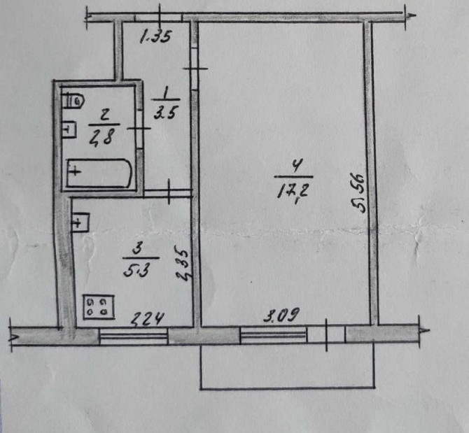 Продаю 1 кімнатну квартиру на Музикалці Житомир - изображение 7