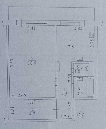 Продам 1-кім квартиру по вул. Героїв Дніпра 59 Киев - изображение 2