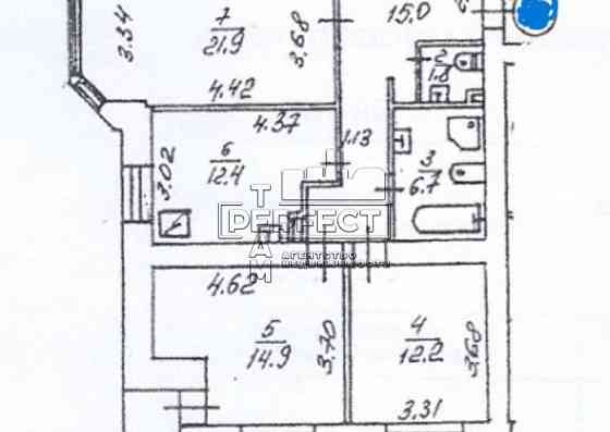 Продаж 3-к.кв., Верховинная 91 / Верховинна 91 Київ