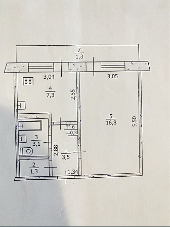 ТЕРМІНОВО Продам 1к. квартиру на пзто БЕЗ КОМІСІЇ Pavlohrad - photo 5