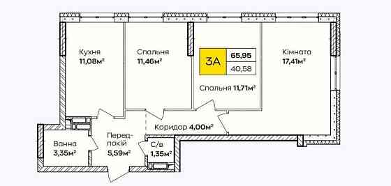 Трикімнатна Квартира для Вашої Родини ЖК Синергія Київ Kyiv