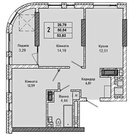 2км.квартира жк Миколайчука 38 (Щурата) Lviv