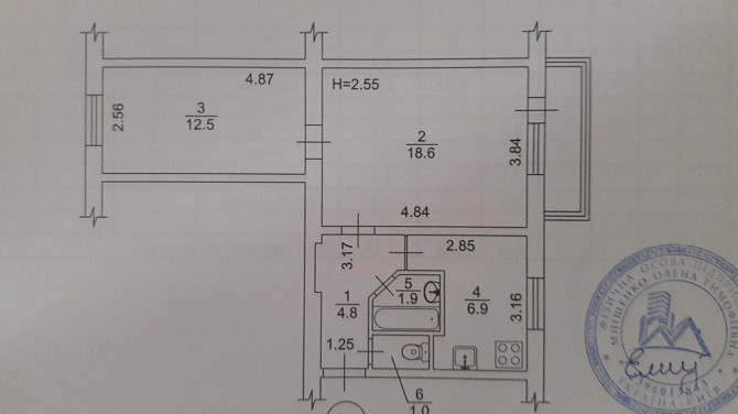 Продаж від власника 2к, 47 м, Русанівка, б-р Шамо, цегляний будинок. Київ - зображення 2