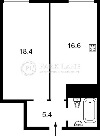 Печерський, 1к квартира, ЖК Nordica Residence Київ - зображення 8