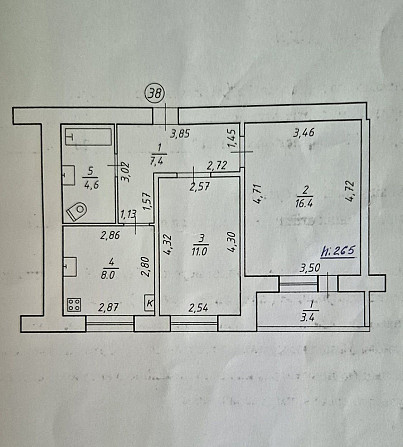 Квартира 2х комнатная Sumy - photo 1