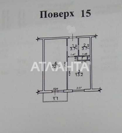 1 комн квартира в 58 Жемчужине/Таирово ТОРГ Лиманка - зображення 8