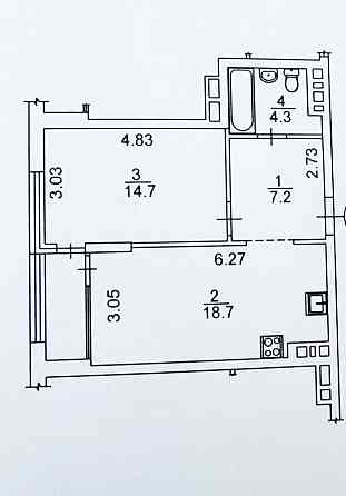 продаж квартири 1 кім ремонт ЖК Варшавський Kyiv