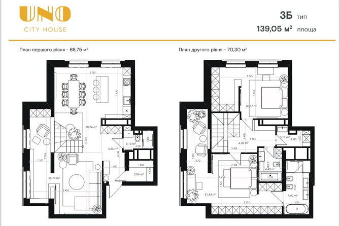 Генератор! Ексклюзив! 5-к пентхаус в ЖК Uno city house, Дорогожичі Киев - изображение 2