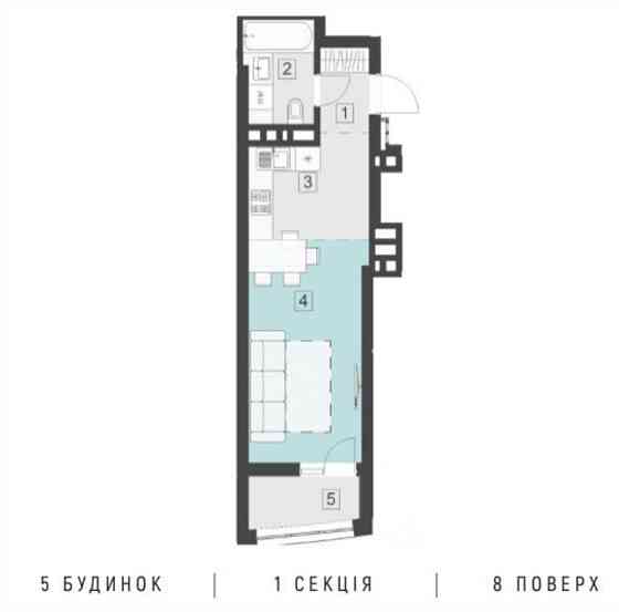 Продаж квартири Парус Сіті (буд. 5) Lviv