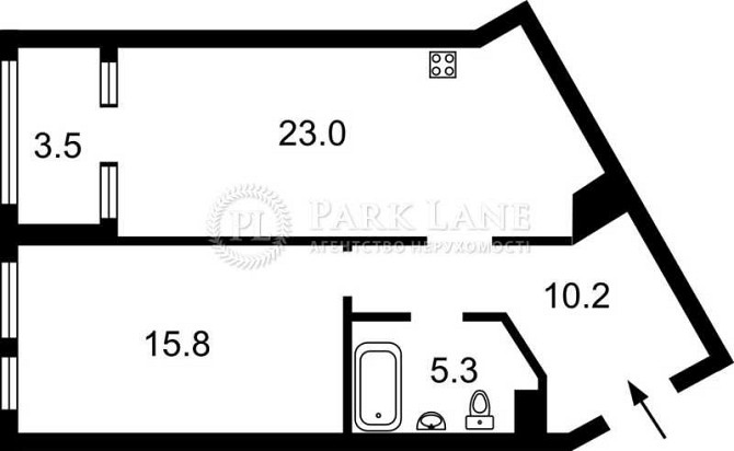 2к 57м2 ГЕНЕРАТОР ЖК Manhattan city, просп. Берестейський, 11 корп. 2 Киев - изображение 3