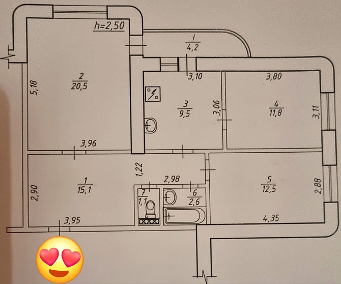 3 -ка, 9 м-н .Надійний моноліт  у ріки. Сумы - изображение 7