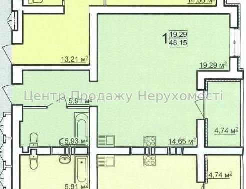 G8  1к квартира , 47.30 м²,   ЖК Перемоги 2, Харків - зображення 5