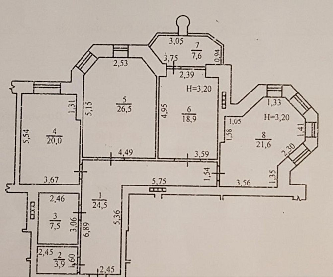 Каркашадзе/Довженко квартира от хозяина 130,5м2 Odesa - photo 3