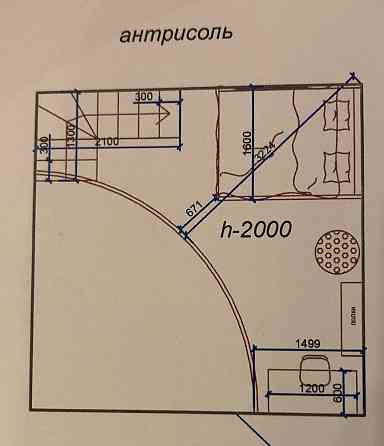 Пентхаус с тирасой и балконом , 138 м кв. Черноморск