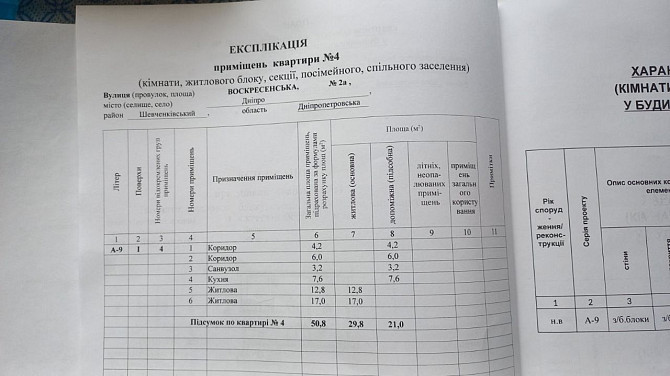 Продам 2-х комнатную квартиру в центре по ул.Воскресенская Днепр - изображение 4