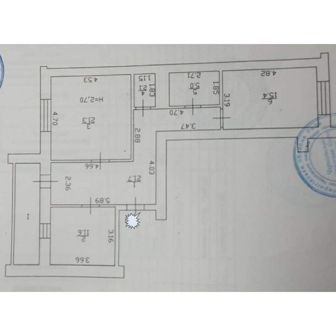 Простора і затишна 2-кімн.кв-ра в центрі Чернігова. Chernihiv - photo 2