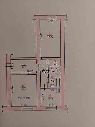 Продам квартиру р-н Рокувата Кривой Рог