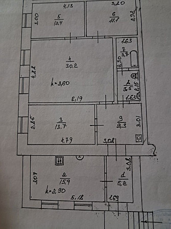 Оренда 4- х кімнатної квартири Khorol - photo 2