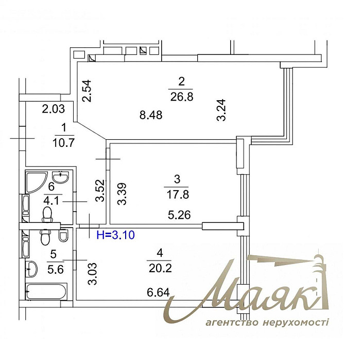 Продажа 3комнатной квартиры 82м2, ЖК Edelweiss House"Едельвейс"Печерск Киев - изображение 2