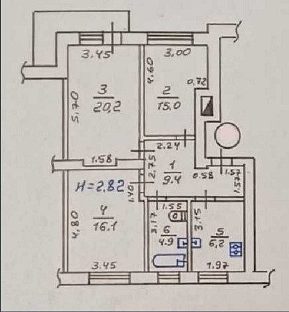 Продам 3-х к. квартиру ул. Искусств. ЦЕНТР. ГАЗ. Харьков - изображение 8