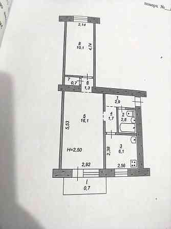 Продам свою 2-х кімнатну квартиру Kryvyi Rih