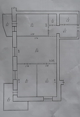 Продам 3к. квартиру в новобудові з автономним опаленням Суми - зображення 2