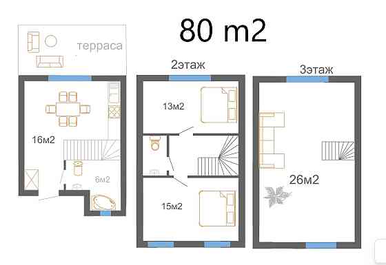 Только одна Квартира с парко местом Одеса