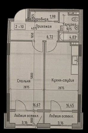 1к квартира Пространство на Донского/Клубный дом/Киевский район/Фонтан Одесса - изображение 8