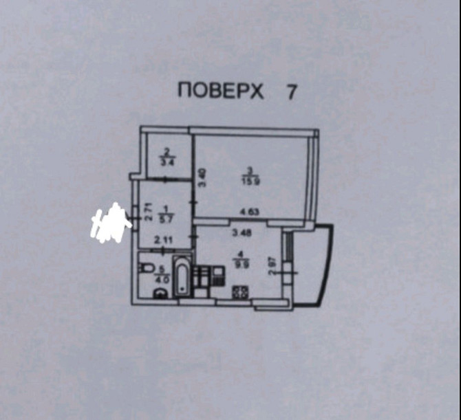 Продам "ЖК FREEDOM",   1 кімнатна квартира, 1 секція,  42 кв.м., 7 пов Киев - изображение 1