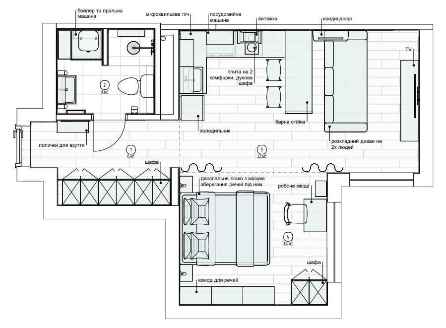 Оренда  1к квартири вул Змієнко, 21 Варшавський + без % Киев - изображение 1
