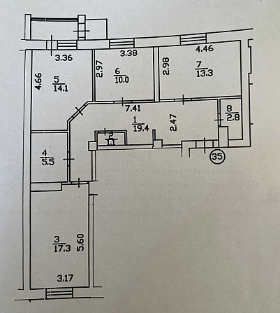 Продаж 3-кімнатної квартири від власника, метро Лісова, Биківня Київ - зображення 2