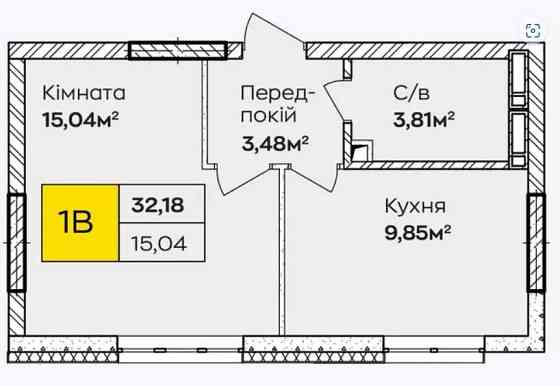 1-кімнатна квартира НАЙВИГІДНІША пропозиція на позняках Kyiv