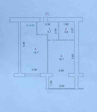 Продаж 1 кім квартири в новобудові Zolochiv (Lvivska obl.)