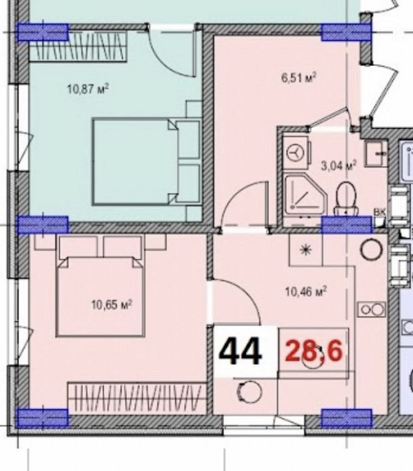 Акция! Продам квартиру за 13.500 у.е Киев - изображение 1