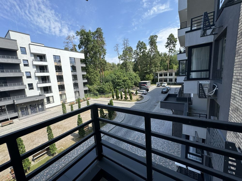 Пуща Водиця. Апартаменти. Квартира в новому ЕКО комплексі. Тераса. Київ - зображення 1