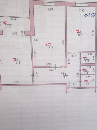 Продам квартиру 54 квадратных метров или обмен на дом Петродолинське - зображення 1