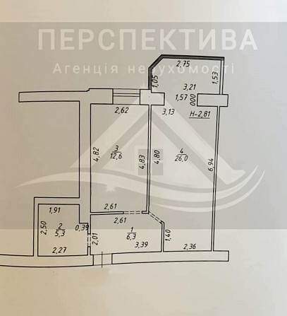 ХАРКІВСЬКА! Центр! Велика 1-кімнатна з вікнами на річку.  Новобудова! Сумы - изображение 3