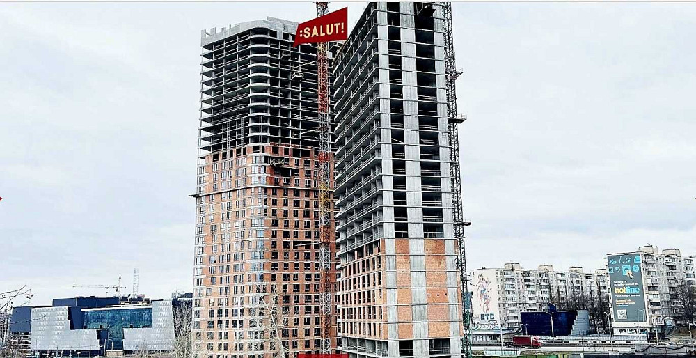 ЖК САЛЮТ (SALUT), 48 кв. м. Дружбы Народов, 2. Без % Киев - изображение 8