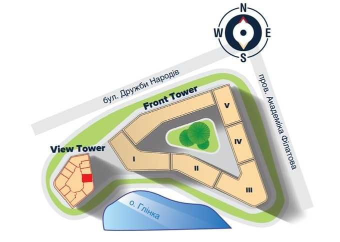 ЖК САЛЮТ (SALUT), 48 кв. м. Дружбы Народов, 2. Без % Киев - изображение 4