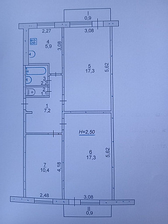 Сдам 3-х комнатную квартиру Kryvyi Rih - photo 1