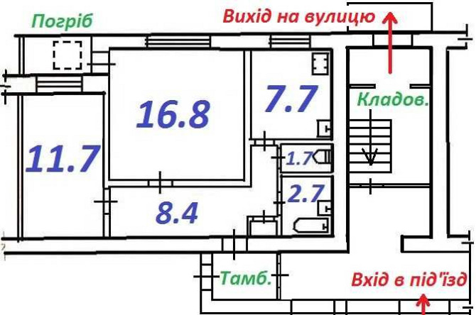 2 кім.кв. з перспетивою!   "ДЕЛИКАТ" Чорновола/Благовісна 1/10 Ц 50 м2 Cherkasy - photo 2