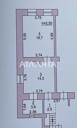 Однокомнатная квартира с ремонтом в Центре Одесса - изображение 5