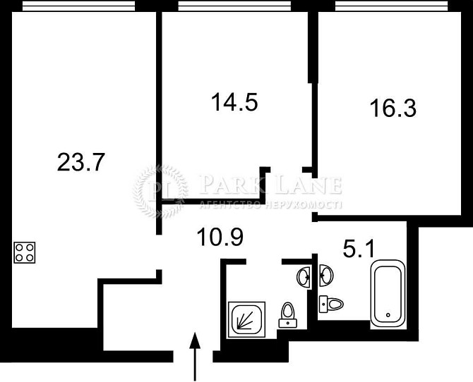 Без Комісії! Продаж 2-кім кв. ЖК"Greenville Park", Лук'янівка, 73.8м.к Киев - изображение 6