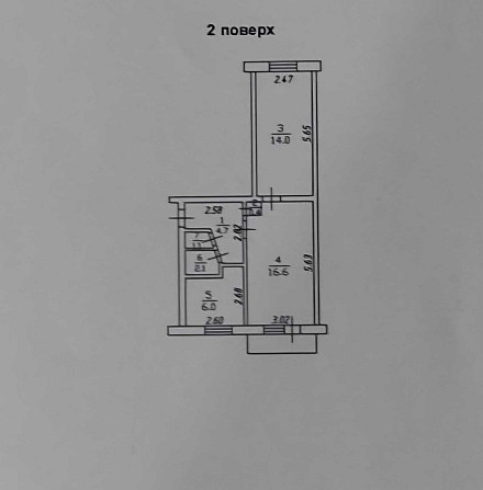 2 комн._46 кв_ КОТОВСКОГО ул. Добровольского просп/ Ген. Бочарова Odesa - photo 2