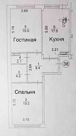 Долгосрочная аренда 2-комнатной квартиры в ЖК «Новые Теремки» Чабаны