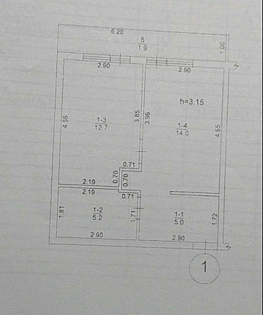 Продається 1-кімнатна квартира, вул. Загорська
Код: 21786 Ужгород - изображение 8