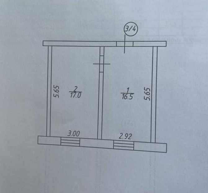 Продажа 2х-ком Квартира в Общежитии Чернигов - изображение 4