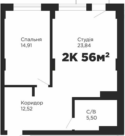 Однокімнатна квартира в центрі,  ЖК Авторський Івано-Франківськ - зображення 3